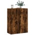 Armario de pared roble ahumado 69,5x34x90