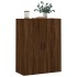 Armario de pared marrón roble 69,5x34x90