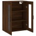 Armario de pared marrón roble 69,5x34x90