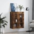 Armario de pared roble ahumado 69,5x34x90