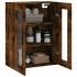 Armario de pared roble ahumado 69,5x34x90