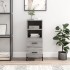 Aparador madera de ingeniería gris Sonoma 34,5x34x90