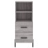 Aparador madera de ingeniería gris Sonoma 34,5x34x90
