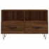 Mueble para TV madera contrachapada roble marrón 80x36x50