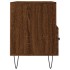 Mueble para TV madera contrachapada roble marrón 80x36x50