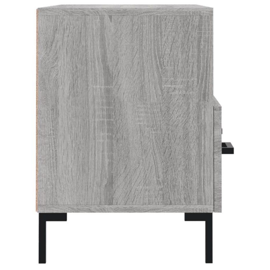 Mueble de TV madera de ingeniería gris Sonoma 80x36x50