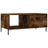 Mesa de centro madera contrachapada roble ahumado 90x50x40
