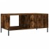 Mesa de centro madera contrachapada roble ahumado 90x50x40
