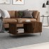 Mesa de centro madera contrachapada roble marrón 90x50x40