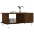 Mesa de centro madera contrachapada roble marrón 90x50x40