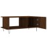 Mesa de centro madera contrachapada roble marrón 90x50x40