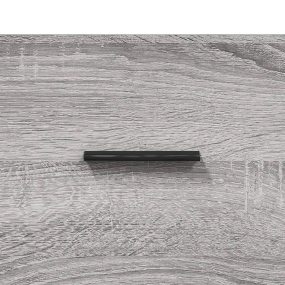 Banco zapatero madera de ingeniería gris Sonoma 102x35x55