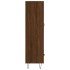 Aparador alto madera de ingeniería roble marrón 69,5x31x115
