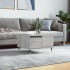 Mesa de centro madera contrachapada gris Sonoma 55x55x36,5