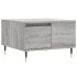 Mesa de centro madera contrachapada gris Sonoma 55x55x36,5