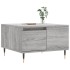 Mesa de centro madera contrachapada gris Sonoma 55x55x36,5