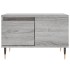 Mesa de centro madera contrachapada gris Sonoma 55x55x36,5
