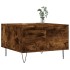 Mesa de centro madera contrachapada roble ahumado 55x55x36,5
