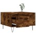 Mesa de centro madera contrachapada roble ahumado 55x55x36,5
