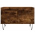 Mesa de centro madera contrachapada roble ahumado 55x55x36,5