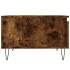Mesa de centro madera contrachapada roble ahumado 55x55x36,5