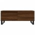 Mesa de centro madera contrachapada marrón roble 90x50x36,5