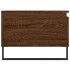 Mesa de centro madera contrachapada marrón roble 90x50x36,5
