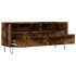 Mueble de TV madera contrachapada roble ahumado
