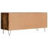 Mueble de TV madera contrachapada roble ahumado