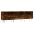 Mueble de TV madera contrachapada roble ahumado 150x30x44,5