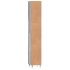 Armario de baño madera contrachapada gris Sonoma 30x30x190