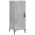 Aparador de madera contrachapada gris hormigón 34,5x34x180