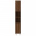 Armario de baño madera contrachapada roble marrón 30x30x190