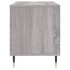 Mueble para discos madera contrachapada gris Sonoma