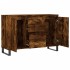 Aparador de madera de ingeniería roble ahumado 104x35x70