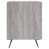 Mesitas noche 2 uds madera ingeniería gris Sonoma 40x35x47,5