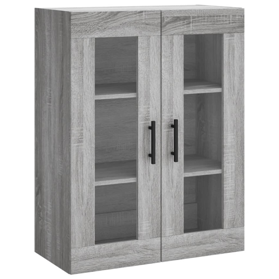 Armario de pared gris Sonoma 69,5x34x90