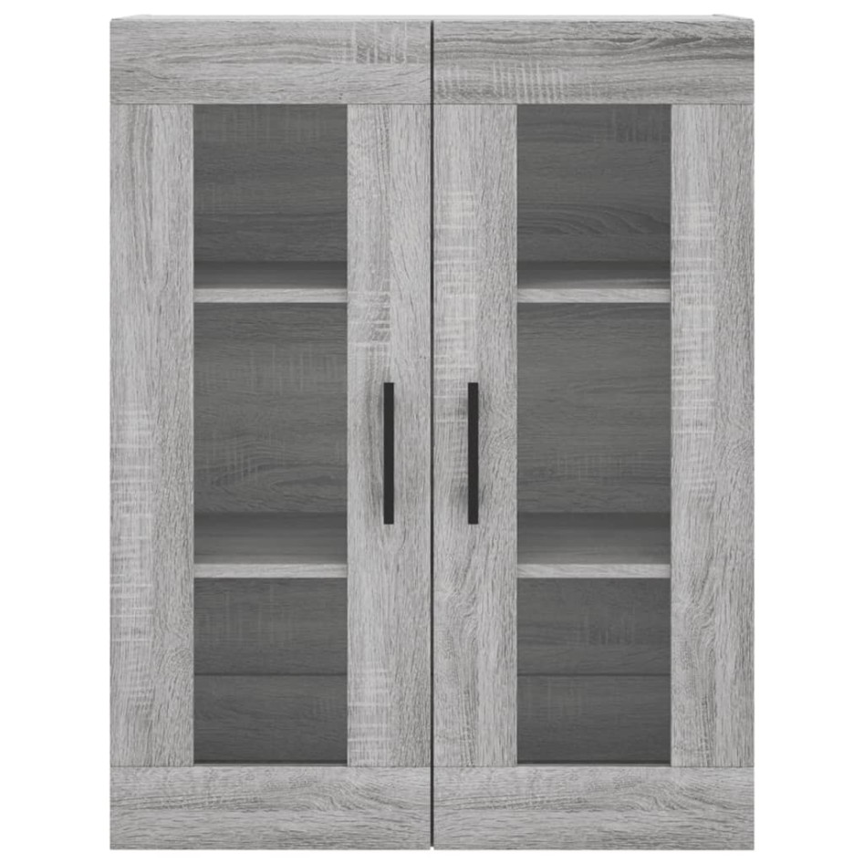 Armario de pared gris Sonoma 69,5x34x90