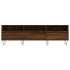 Mueble de TV madera contrachapada roble marrón 150x30x44,5