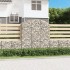Cesta gaviones forma arco hierro galvanizado 150x50x160/180