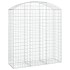 Cesta gaviones forma arco hierro galvanizado 150x50x160/180