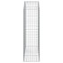 Cesta gaviones forma arco hierro galvanizado 150x50x160/180