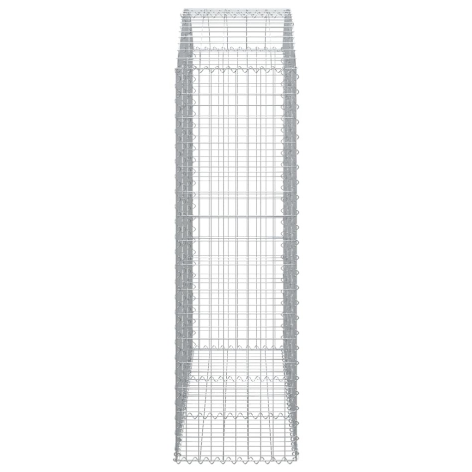 Cesta gaviones forma arco hierro galvanizado 150x50x160/180