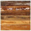 Tablero mesa cuadrada madera reciclada maciza 70x70 cm 15-16 mm