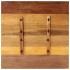 Tablero mesa cuadrada madera reciclada maciza 70x70 cm 15-16