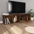 Estantería/mueble de TV contrachapada roble ahumado