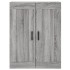 Armario de pared madera ingeniería gris Sonoma 69,5x34x90