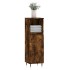 Armario de baño madera contrachapada roble ahumado 30x30x100