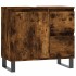 Armario de baño madera contrachapada roble ahumado 65x33x60
