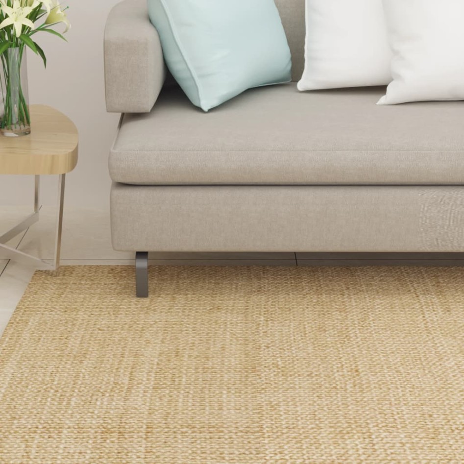 Alfombra de sisal natural 66x200